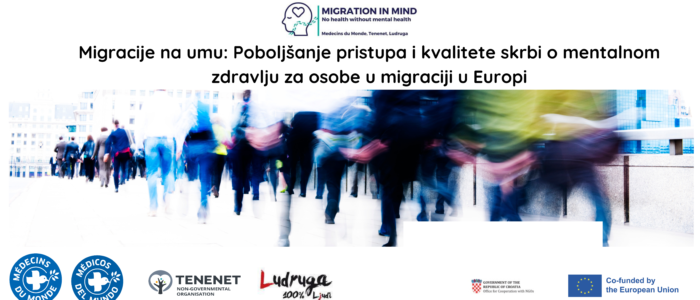 Međunarodni projekt: Migracije na umu –  Peer to peer trening za voditelje grupa Peer podrške